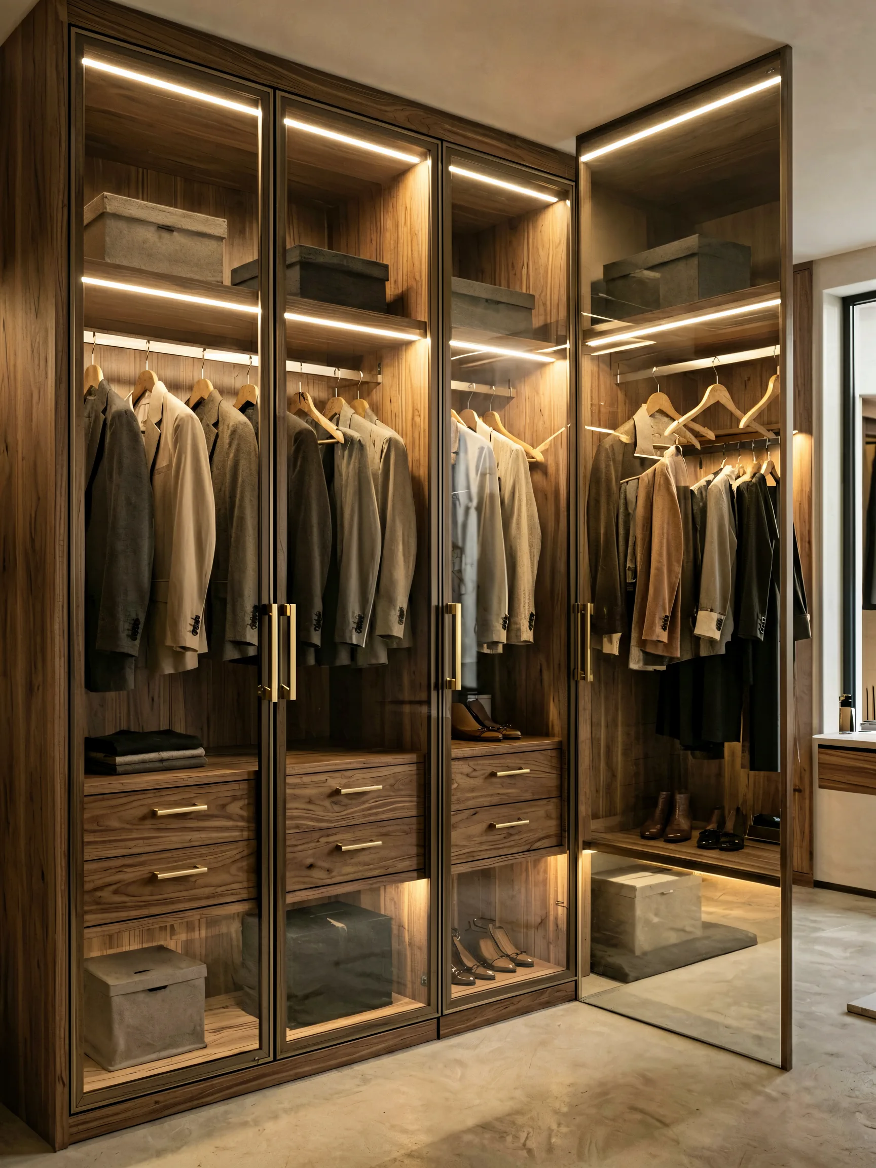 VAULT walk-in wardrobe